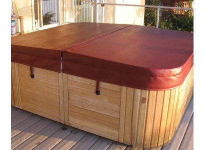 Abdeckhaube wetterfeste Isolierabdeckung für Outdoor-Whirlpool 200x200 cm
