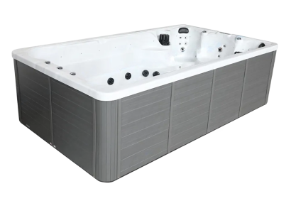 Relaxpool Sprudelbad Outdoor Whirlpool Hydromassagewanne Massagebad 398x230cm