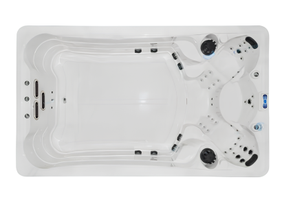 Massagebad Outdoor-Spa Whirlpool Hot Tub Blubberbad Hydromassagewanne 398x230cm