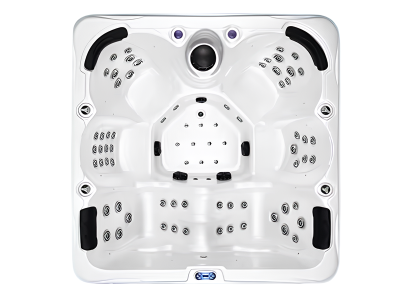 Relaxpool Sprudelbad Outdoor Whirlpool Hydromassagewanne Massagebad 210x210 cm