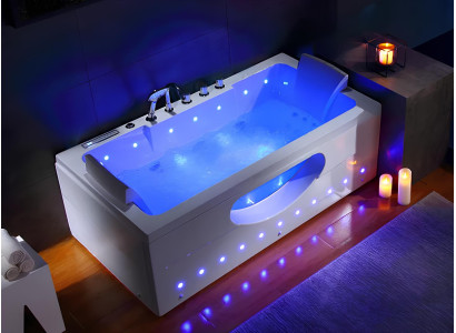Relaxpool Sprudelbad Spa Whirlpool Hydromassagewanne Massagebad 150x84 cm