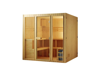 Sauna Holzsauna Massivholzsauna Heißluftbad Saunakabine Saunaraum