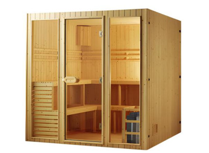 Sauna Holzsauna Massivholzsauna Heißluftbad Saunakabine Saunaraum