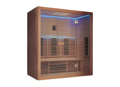 Lichtsauna Sauna Infrarotsauna Trockensauna Saunakabine Saunaraum 180x100 cm