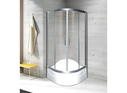 Duschecke Duschtür Eckdusche Duschraum Dusche Duschabtrennung 90x90 cm