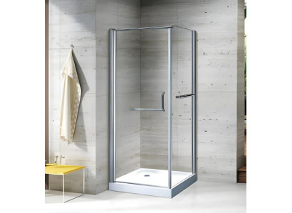 Komfortdusche Duschkabine Duschtür Duschabtrennung Dusche Glaskabine 100x100 cm