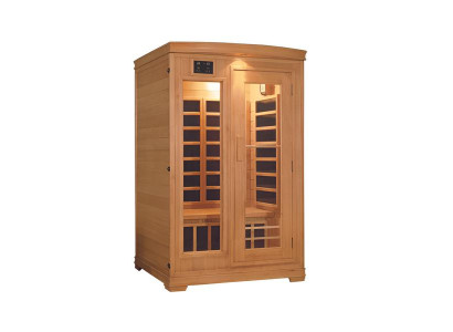 Designsauna Sauna Trockensauna Saunakabine Saunaraum Heimsauna 120x102 cm