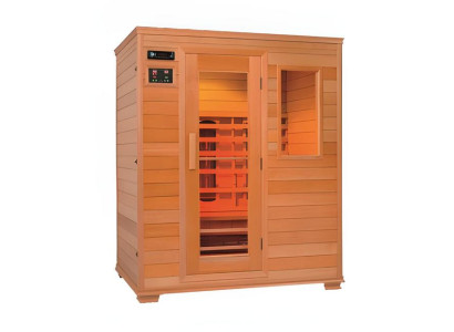 Saunaraum Designsauna Sauna Trockensauna Saunakabine Heimsauna 155x110 cm