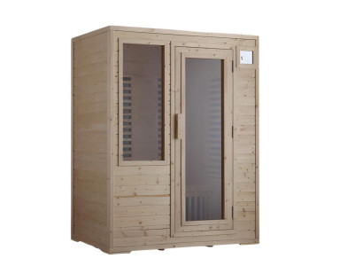 Saunaraum Saunakabine Trockensauna Sauna Designsauna Heimsauna 150x100 cm