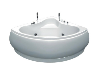 Massage Badewanne Whirlpool Spa Whirlwanne Hydromassagewanne 135x135 cm