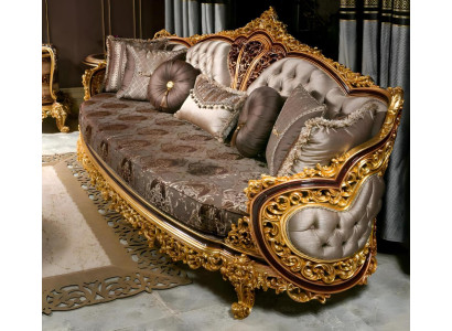 Beige Stoffsofa 3-Sitzer modernes Design gemütlich