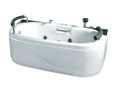 Bad Luxuswanne Whirlpool Badewanne Wellnesswanne Blubberbad Wanne 170x85 cm
