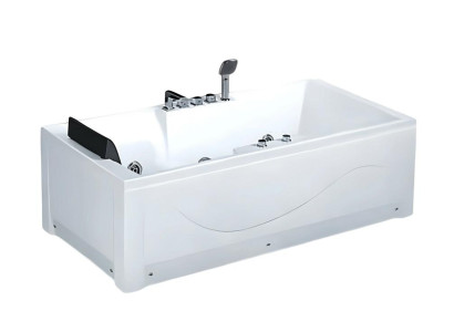 Badewanne Whirlpool Luxuswanne Wellnesswanne Hydromassagewanne 180x85 cm