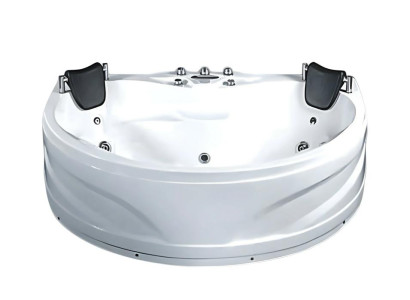 Luxuswanne Hydromassagewanne Badewanne Whirlpool Blubberbad Spa 180x130 cm