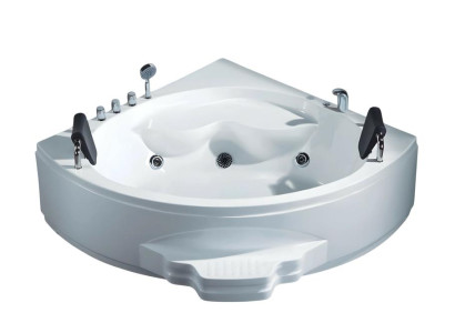 Luxuswanne Badewanne Wellnesswanne Hydromassagewanne Massagewanne 150x150 cm