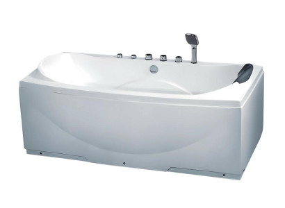 Badewanne Whirlpool Blubberbad Hydromassagewanne Spa-Bad Whirlwanne 173x86 cm