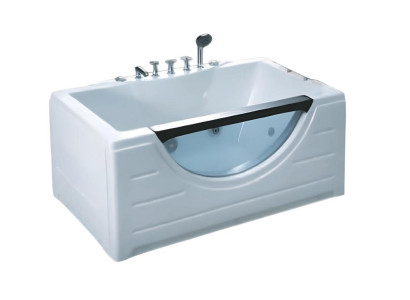 Massage Badewanne Whirlpool Spa Whirlwanne Hydromassagewanne 150x80 cm