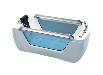 Bad Luxuswanne Whirlpool Badewanne Wellnesswanne Blubberbad Wanne 180x90 cm