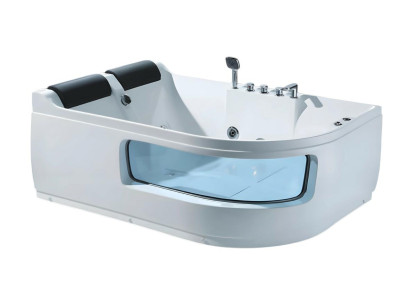 Bad Blubberbad Luxuswanne Whirlpool Wanne Badewanne Wellnesswanne 180x130 cm