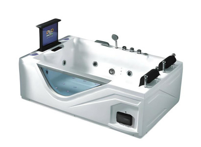 Massage Badewanne Hydromassagewanne Whirlpool Spa Whirlwanne 190x120 cm