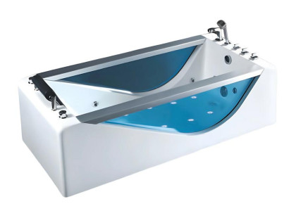 Massagebadewanne Whirlpool Badewanne Blubberbad Spa-Bad Whirlwanne 190x90 cm