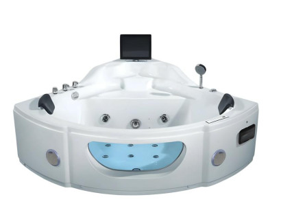 Hydromassagewanne Blubberbad Whirlpool Spa-Bad Whirlwanne 150x150 cm