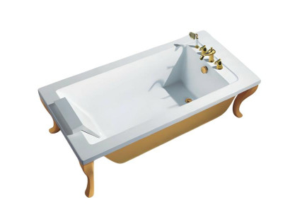 Exclusive Badewanne Acrylwanne Wanne Bad Luxuswanne Komfortwanne 185x90 cm
