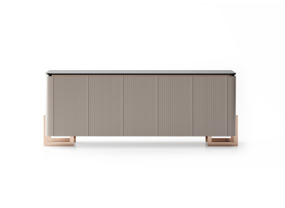 Moderne Beige Konsole Luxuriöses Sideboard Wohnzimmer Anrichte