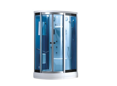 Duschbox Duschkabine Komfortdusche Glaskabine Duschraum Wellnessdusche 120x90 cm