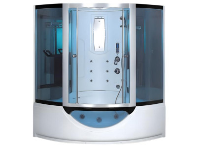 Dusche Hydromassagedusche Massageduschkabine Glaskabine Duschkabine 156x156 cm