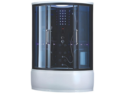 Wärmekabine Duschkabine Dampfdusche Komfortdusche Massageduschkabine 130x130 cm