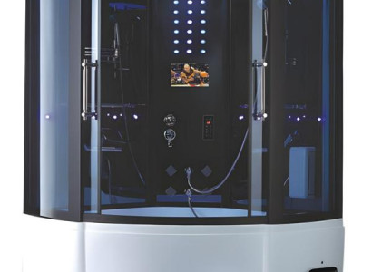 Duschkabine Dampfdusche Duschraum Massageduschkabine Wellnessdusche 150x150 cm