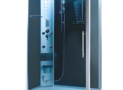 1Glaskabine Design-Dusche Komfortdusche Duschkabine Wellnesskabine 120x90 cm