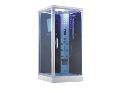 Komfortdusche Duschkabine Duschtür Duschabtrennung Dusche Glaskabine 100x100 cm