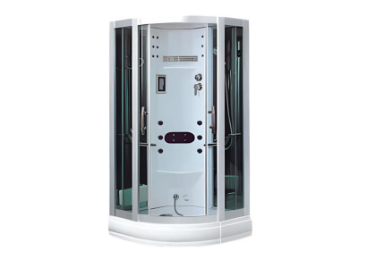 Wellness-Duschkabine Luxus Multifunktionsdusche Komfortdusche 100x100 cm