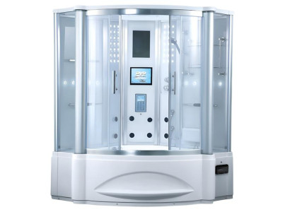 Duschkabine Dampfdusche Dusche Massageduschkabine Wellnessdusche 150x150 cm