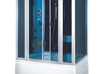 Duschraum Dusche Duschkabine Multifunktionsdusche Wellnessdusche 150x80 cm