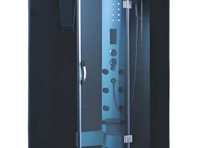 Glas Duschkabine Duschbox Komfortdusche Wellnessdusche Duschraum 120x90 cm