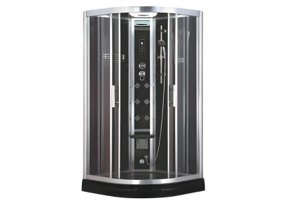 Hydromassage-Dusche Duschkabine Komfortdusche Multifunktionsdusche 120x90 cm