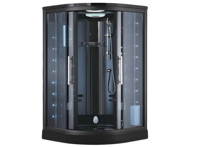 Wellness-Duschkabine Luxusdusche Multifunktionsdusche Komfort-Dusche 120x120 cm