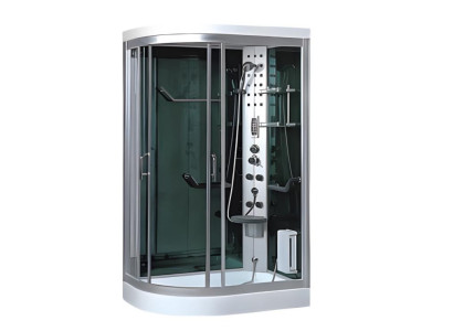 Dusche Luxusduschkabine Multifunktionsdusche Wellness-Duschkabine 120x90 cm