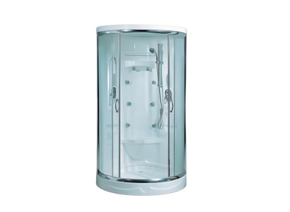 Komfortdusche Duschkabine Glaskabine Duschbox Glasdusche Luxusdusche 100x100 cm