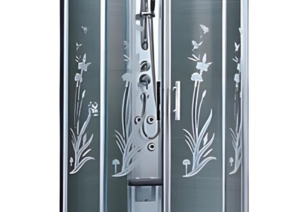 Glaskabine Design-Dusche Komfortdusche Duschkabine Wellnesskabine 100x100 cm