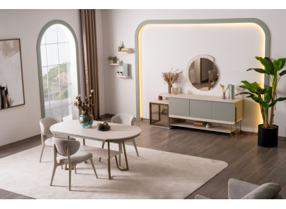 Esszimmer-Set – gemütliche Atmosphäre und Stil für Ihr Zuhause.