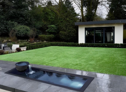 Wasserspiel Wasserfall Außenwasserfall Gartenwasserfall Dekowasserfall