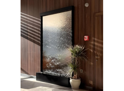 Wasserfall Wasserwand Wasserspiel Dekobrunnen Wasserspiel Gartenwasserfall