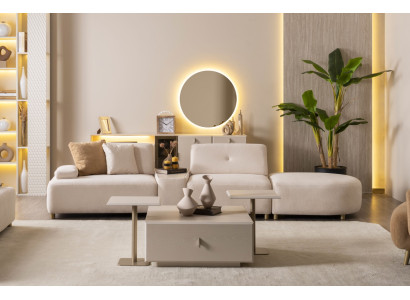 Schlichte Gemütlichkeit im Wohnzimmer Minimalismus mit Komfort