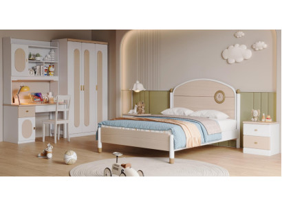 Kinderzimmer Set Bett Kleiderschrank Design Möbel Jugendzimmer