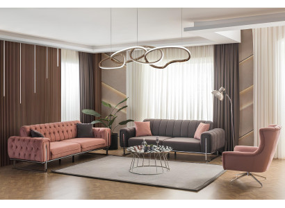 Maximaler Komfort: Sofa und Sessel in modernem, stilvollem Design