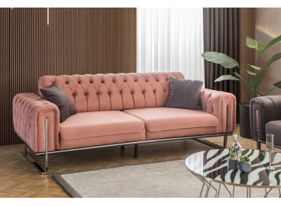 Modernes, stilvolles Sofa  Trendiger Akzent im Interieur